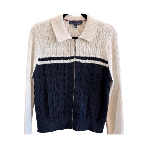 Tommy Hilfiger Sweaters - Tommy Hilfiger Women’s Cable Knit Sweater NWOT size L
